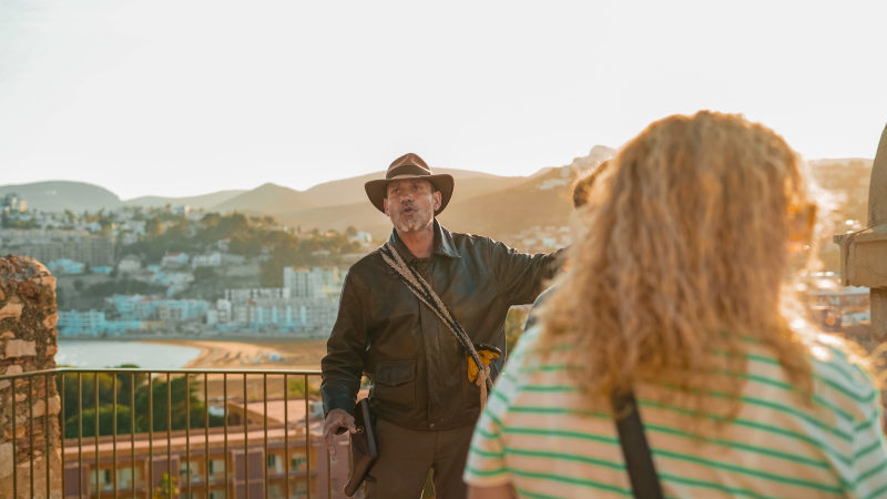 Ruta de Indiana Jones en Peñíscola