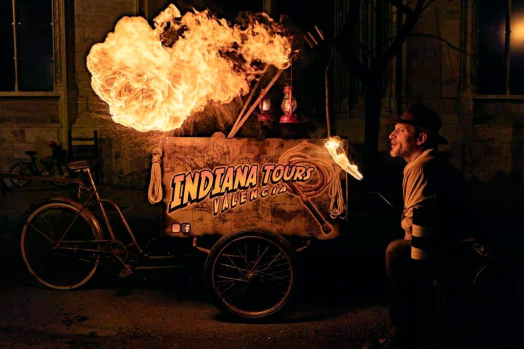 Espectáculo y ruta teatralizada de Indiana Jones en Peñíscola